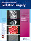 European Journal Of Pediatric Surgery期刊封面